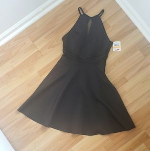 Morgan & Co. Black fit and flare dress